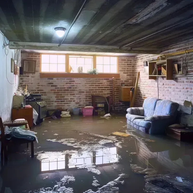 Flooded Basement Cleanup in Bells, TX